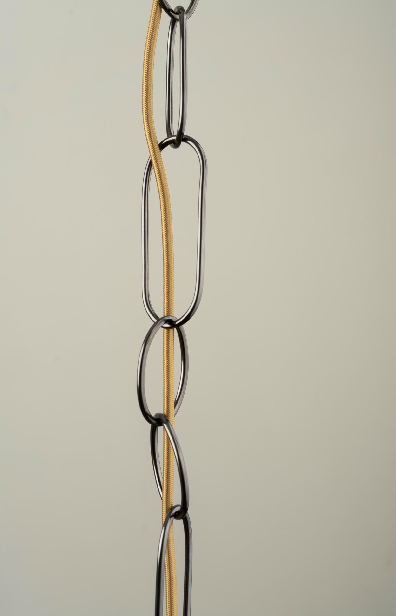 Maratus 12 Blue Smoke Glass and Polished Bronze Hanging Lamp by Isabel Moncada 18