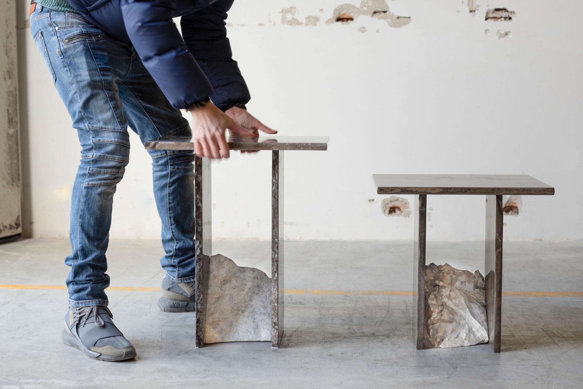 SST013 2 Side Table by Stone Stackers 6
