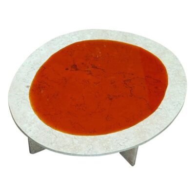 Minerals Red Low Table by Carla Baz