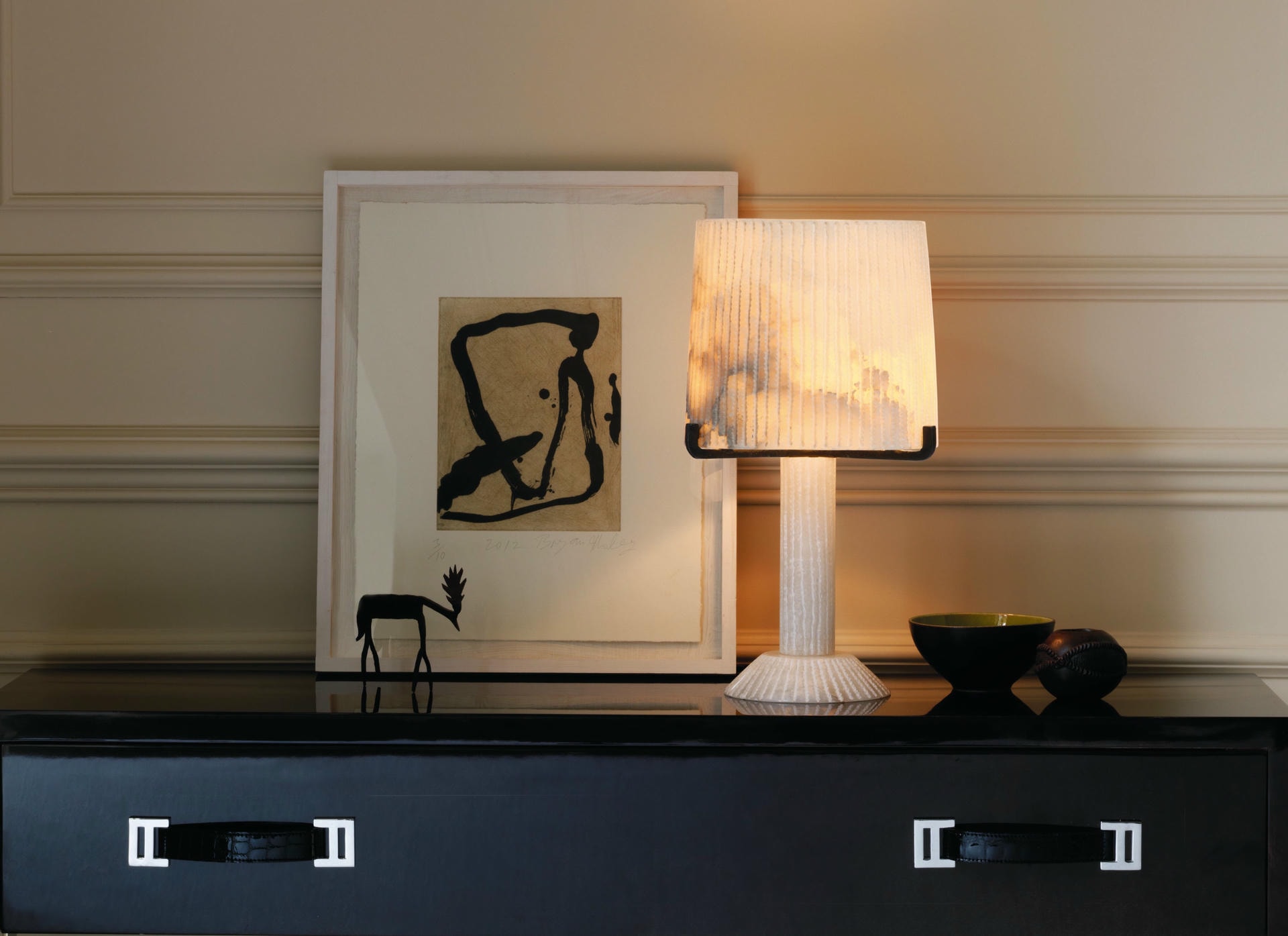 Alabaster Acropolis Table Lamp by CTO Lighting 3