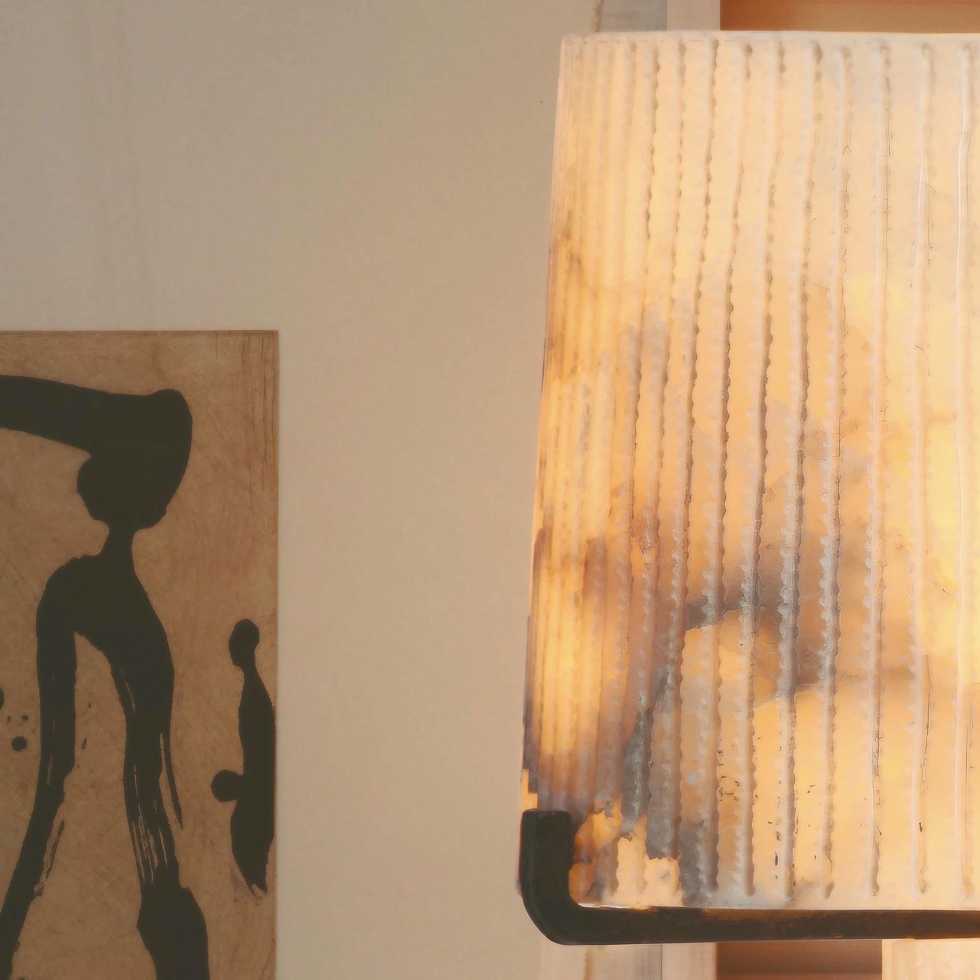 Alabaster Acropolis Table Lamp by CTO Lighting 4