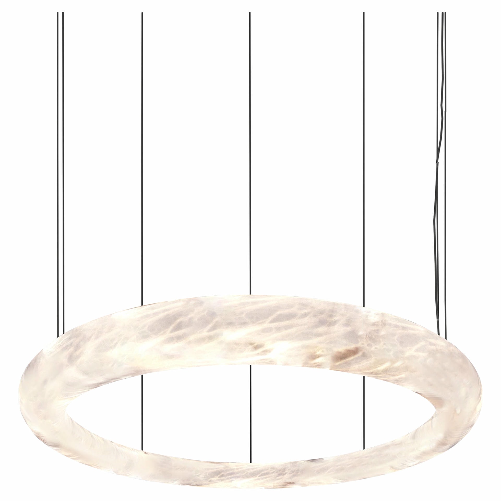 Aura Pendant Light 105 by Alabastro Italiano Modern Glass Metal 1