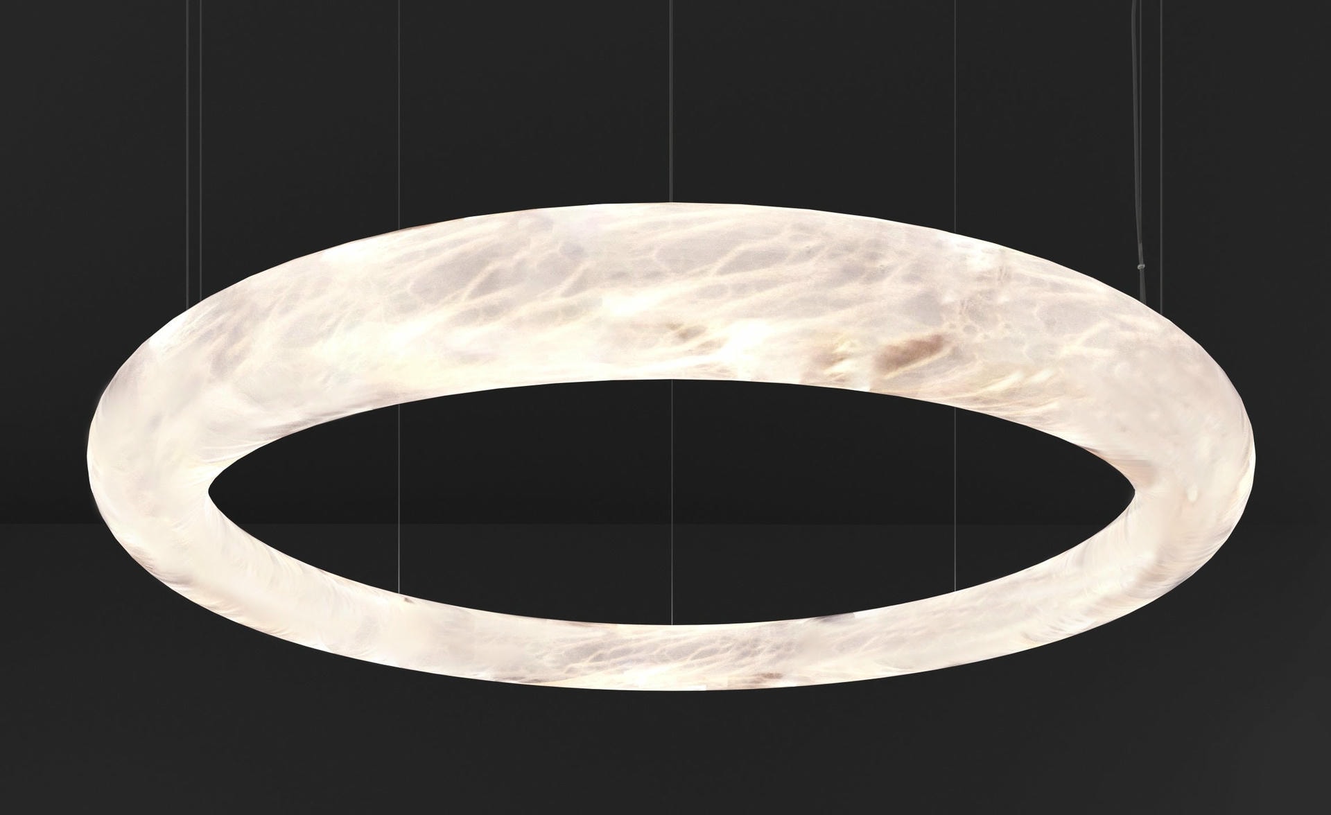 Aura Pendant Light 105 by Alabastro Italiano Modern Glass Metal 4