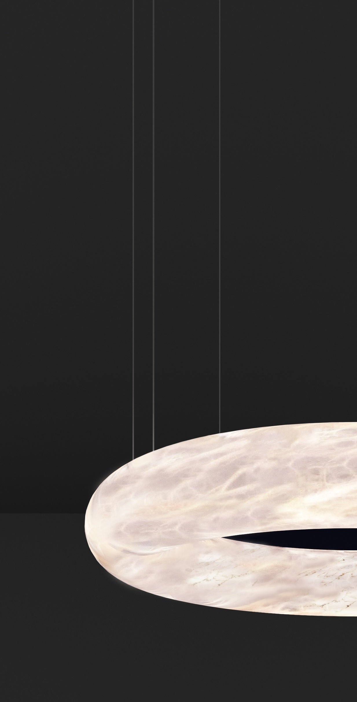 Aura Pendant Light 56 by Alabastro Italiano 3