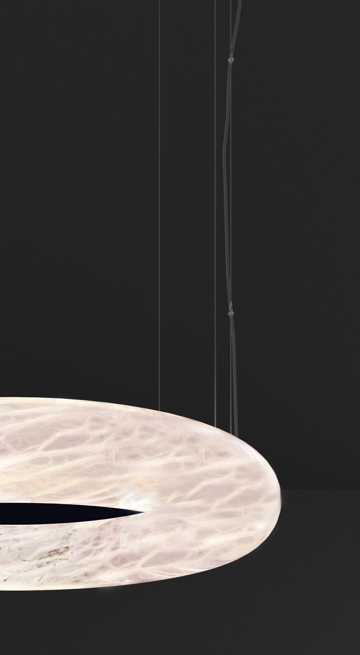 Aura Pendant Light 56 by Alabastro Italiano 5