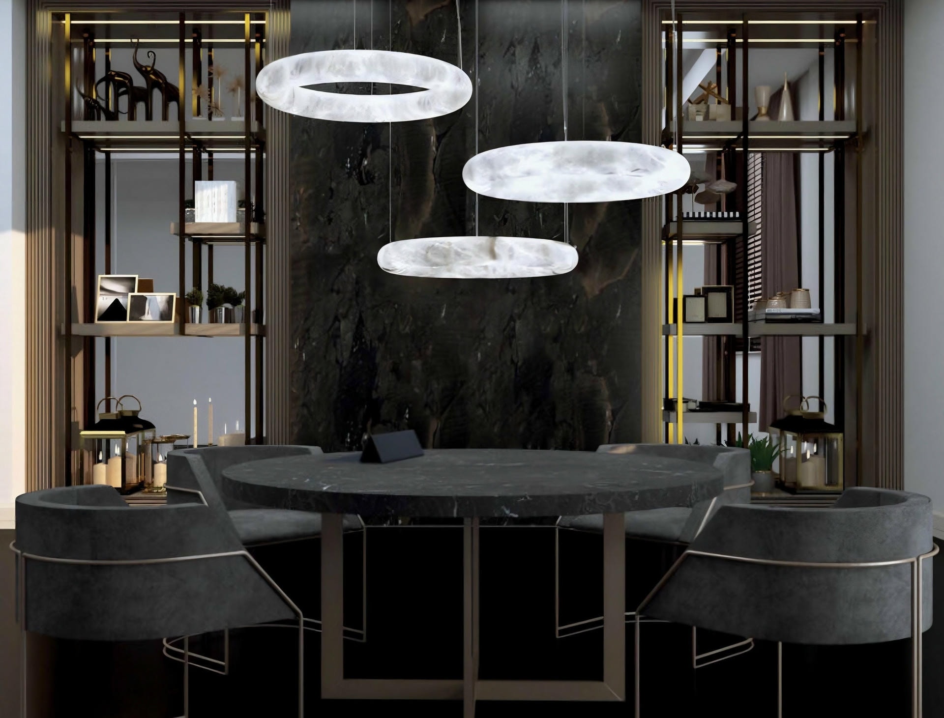 Aura Pendant Light 80 by Alabastro Italiano 6