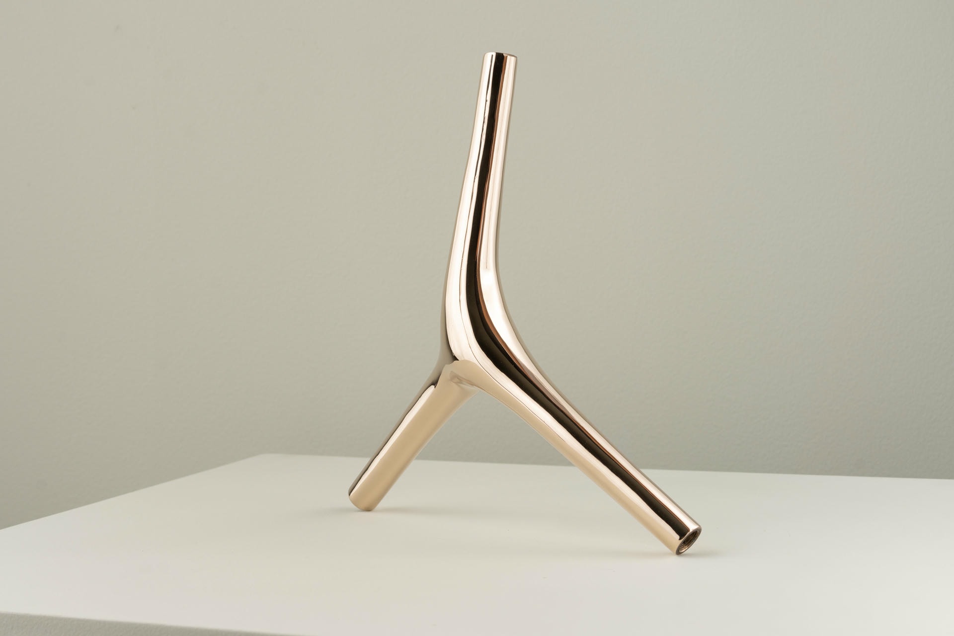 Branch 15 Blown Glass and Polished Bronze Pendant Lamp by Isabel Moncada 4