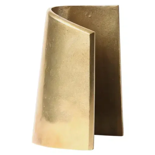 Brass Fold Bookend by Stem Design 1