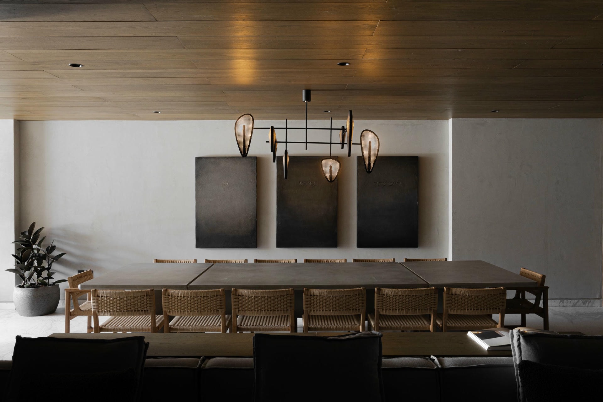 Candelera 02 Brass Hanging Lamp by Federico Stefanovich 10
