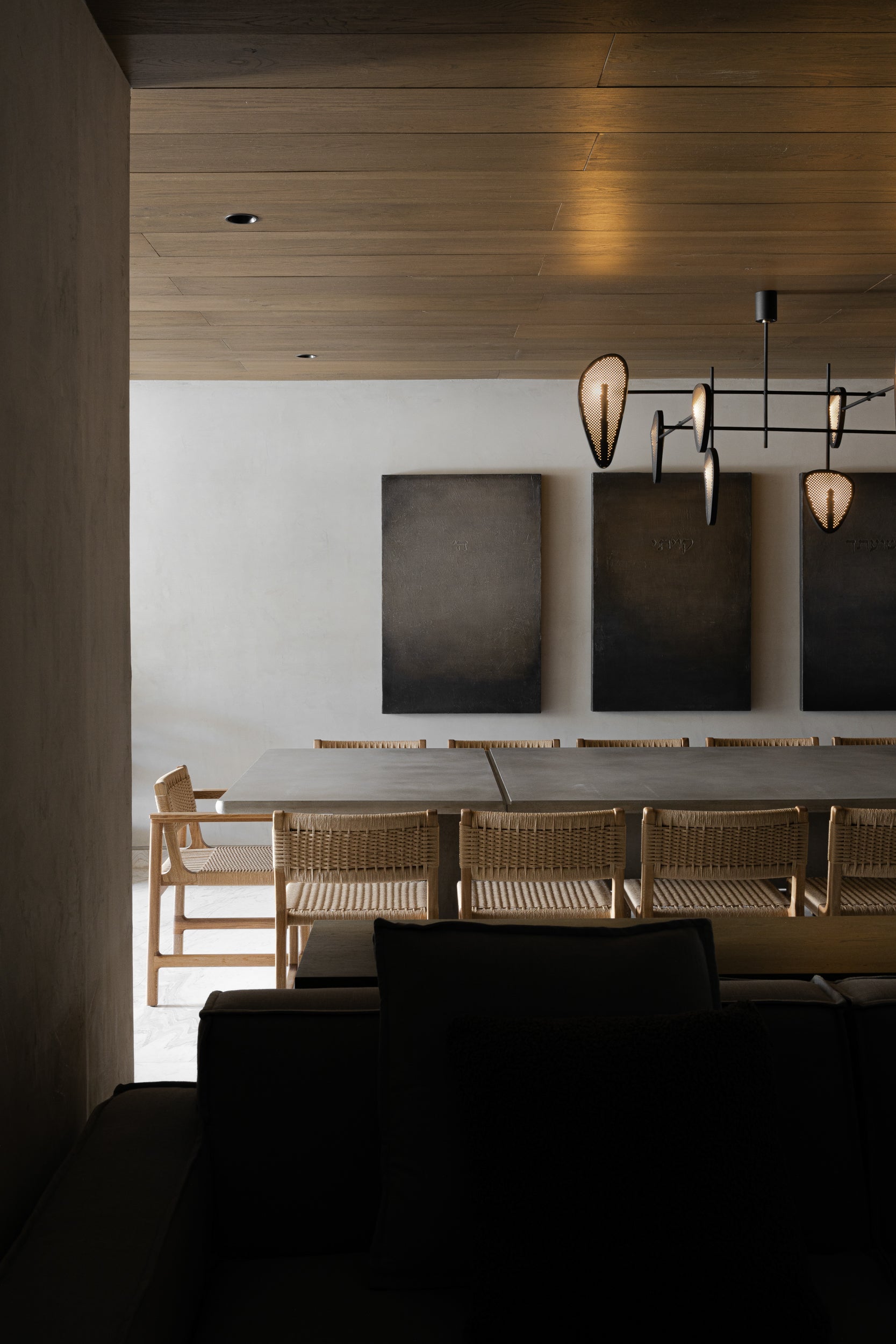 Candelera 02 Brass Hanging Lamp by Federico Stefanovich 11