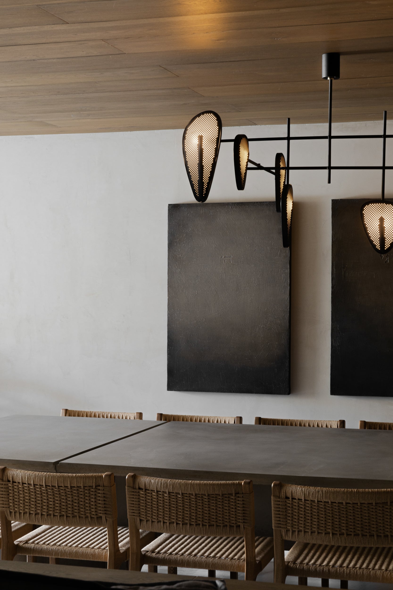Candelera 02 Brass Hanging Lamp by Federico Stefanovich 12