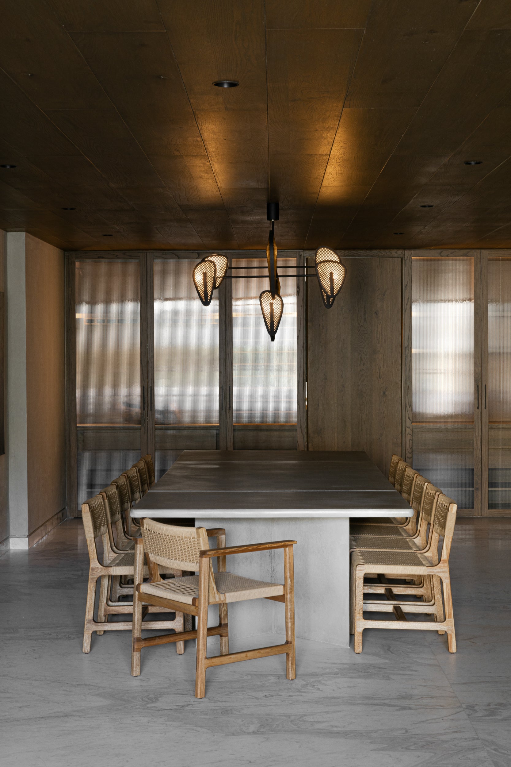 Candelera 02 Brass Hanging Lamp by Federico Stefanovich 15
