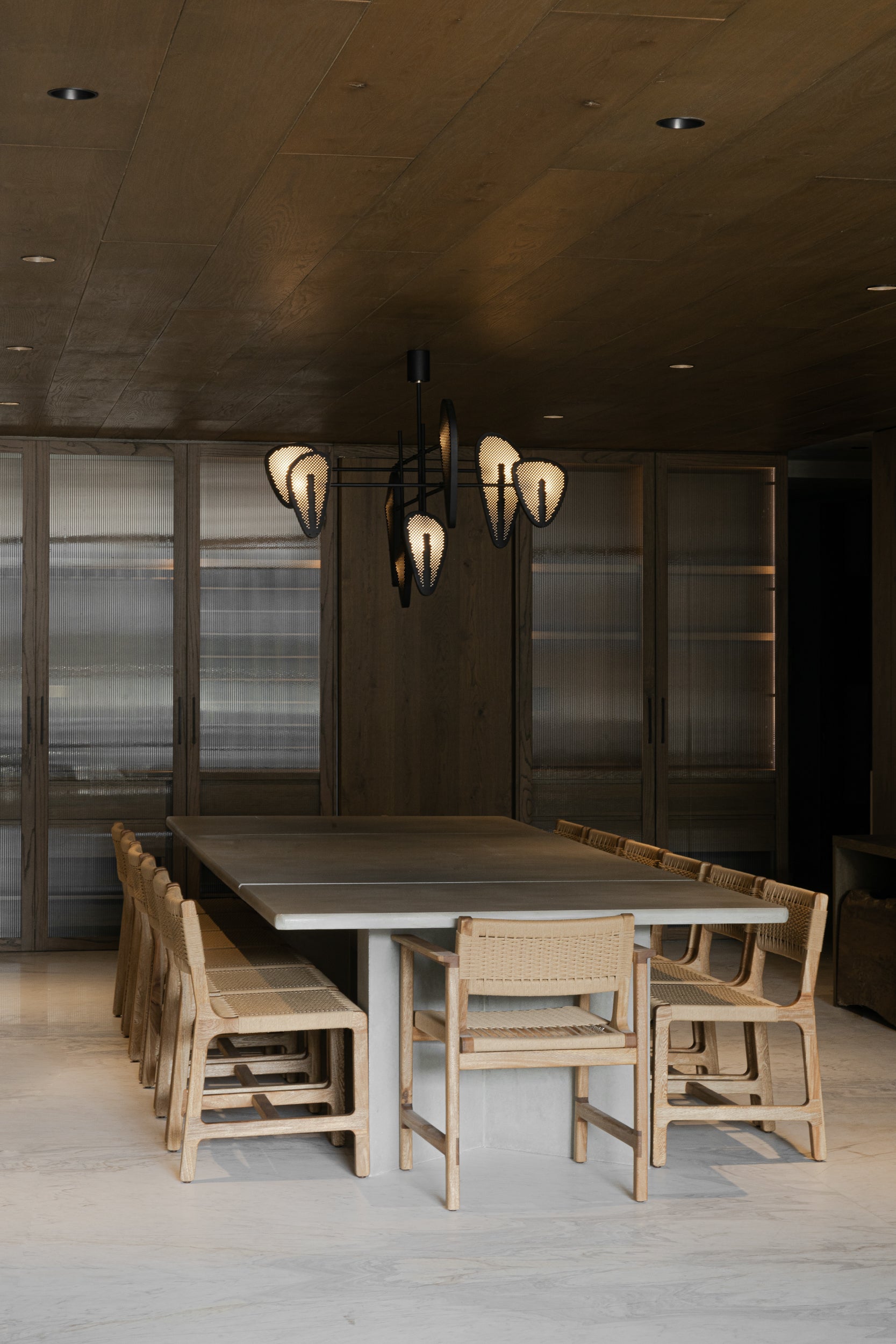 Candelera 02 Brass Hanging Lamp by Federico Stefanovich 3