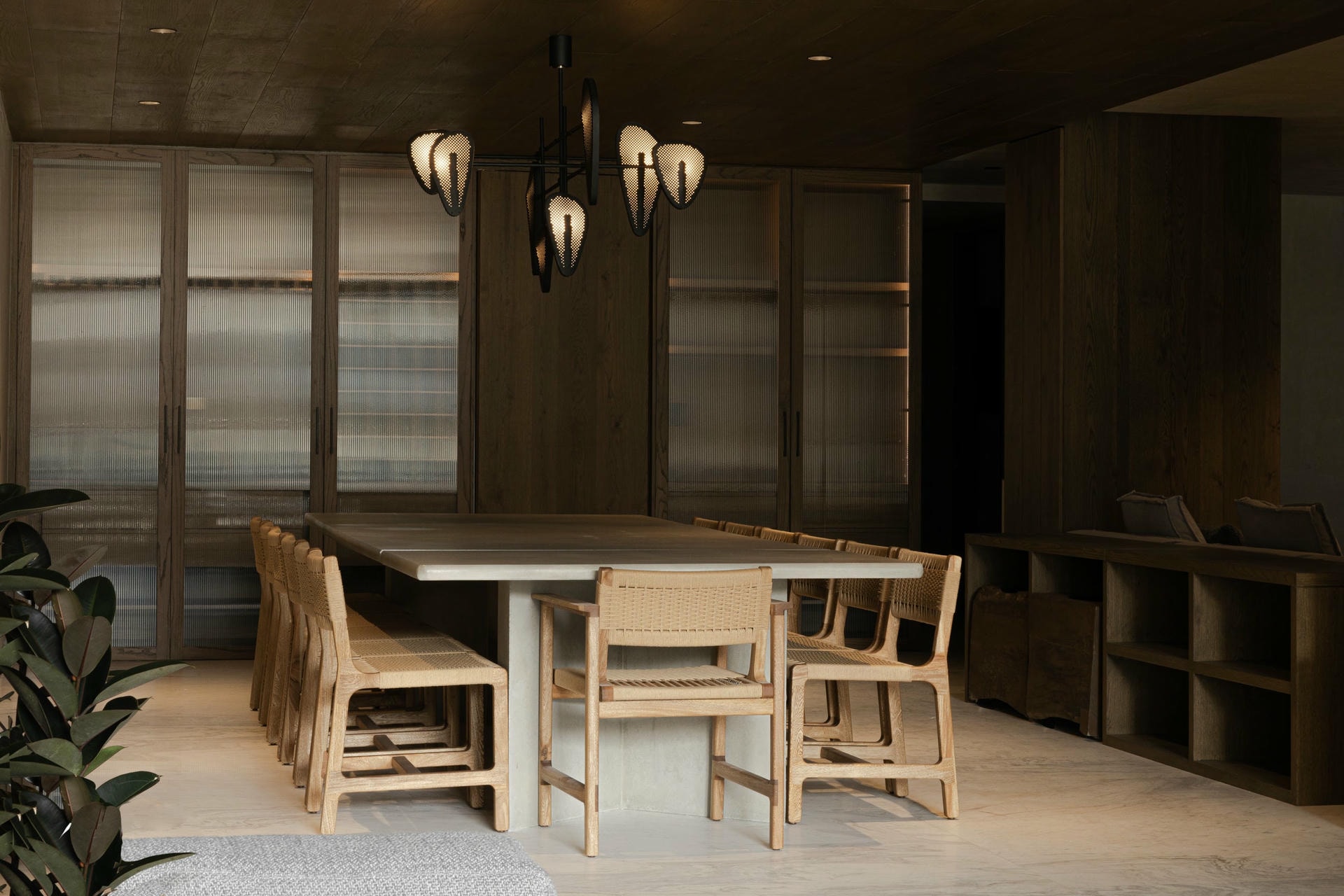 Candelera 02 Brass Hanging Lamp by Federico Stefanovich 4