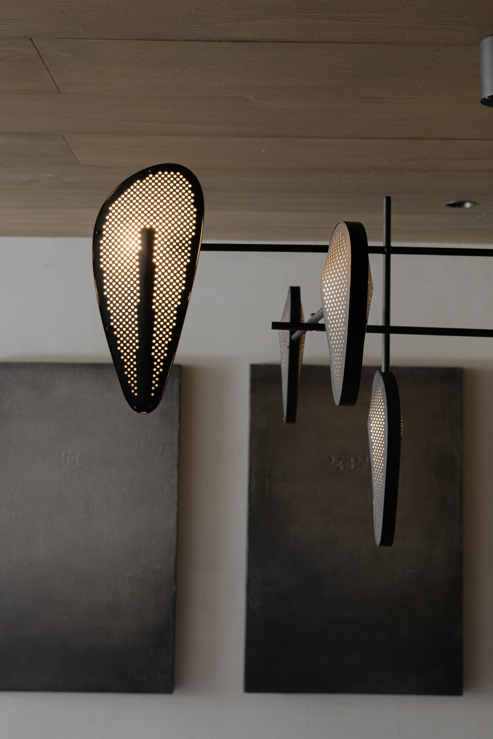 Candelera 02 Brass Hanging Lamp by Federico Stefanovich 7