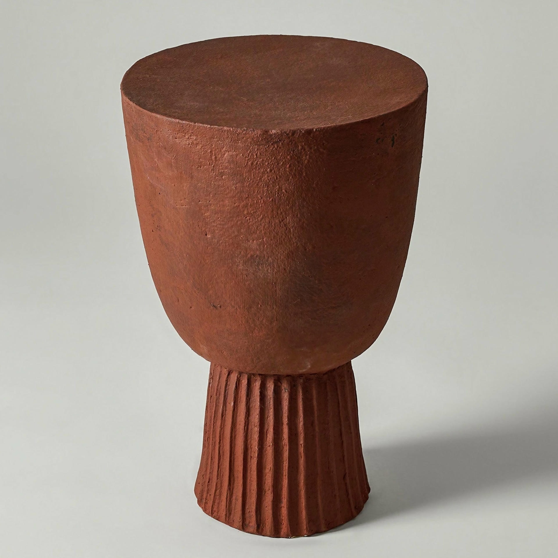 Djembe Side Table by Perler 2