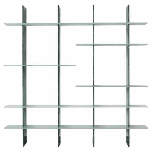 Elegant Marble Stone Glass Shelves Wall Mounted Shelving Unit Mikado Carla Baz 1