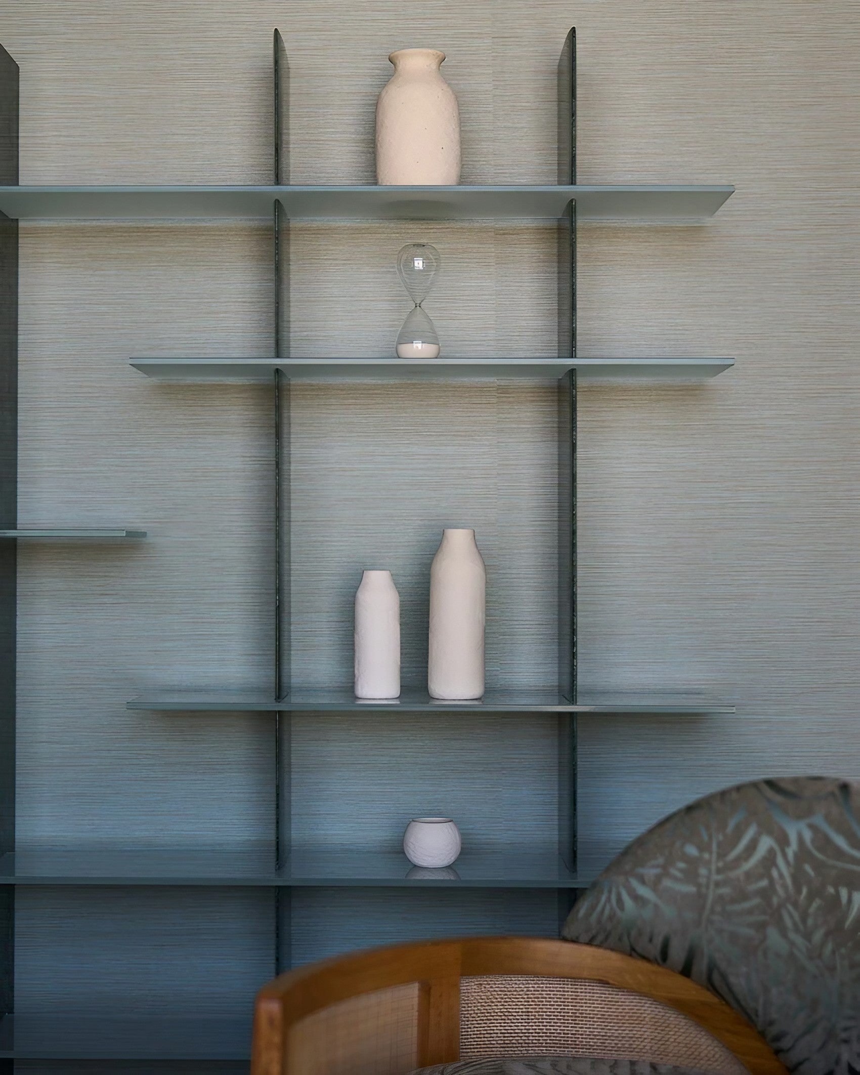 Elegant Marble Stone Glass Shelves Wall Mounted Shelving Unit Mikado Carla Baz 4