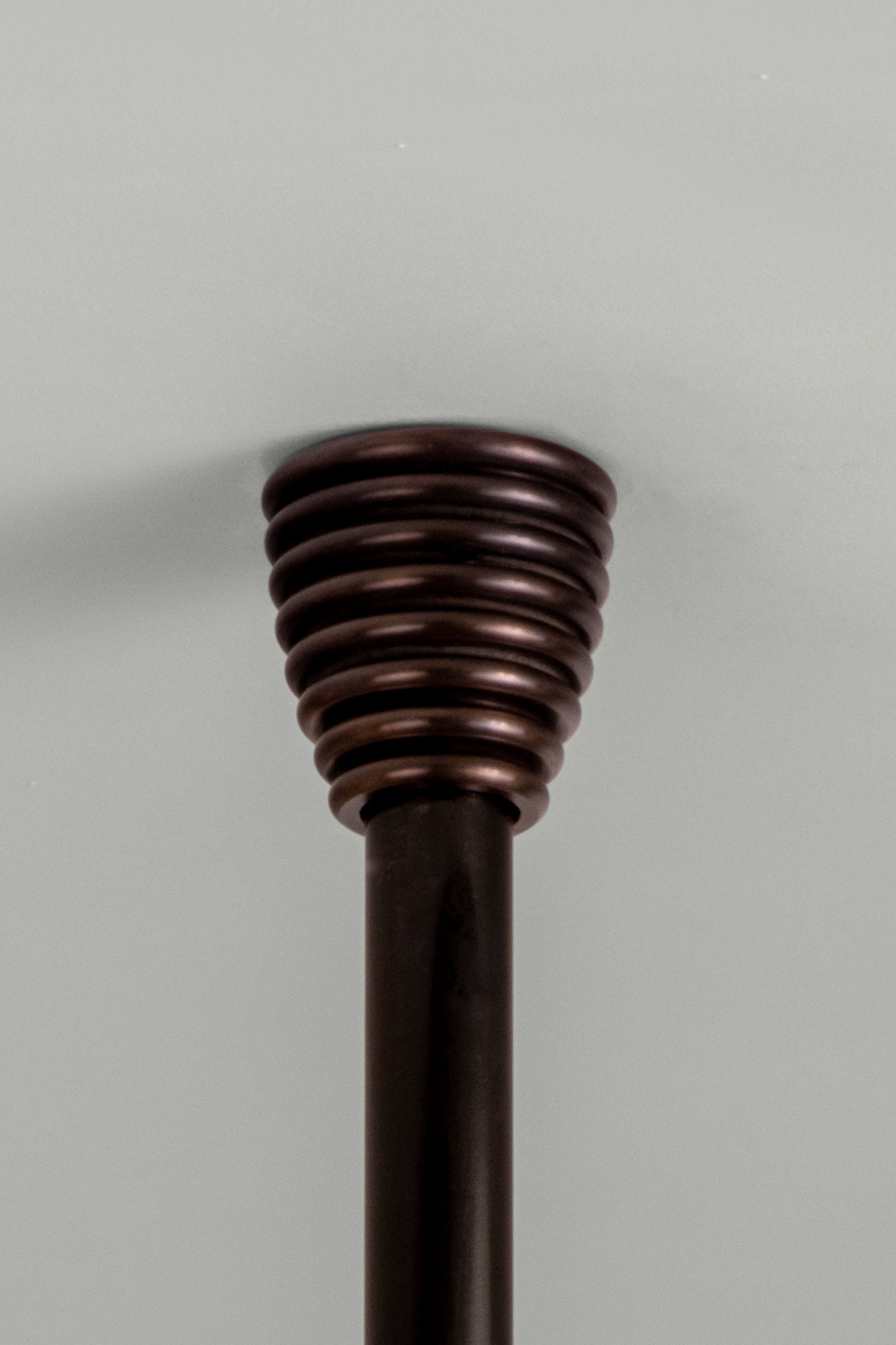 Insulator AB Frosted Glass and Dark Brass Pendant Light by Novocastrian 4