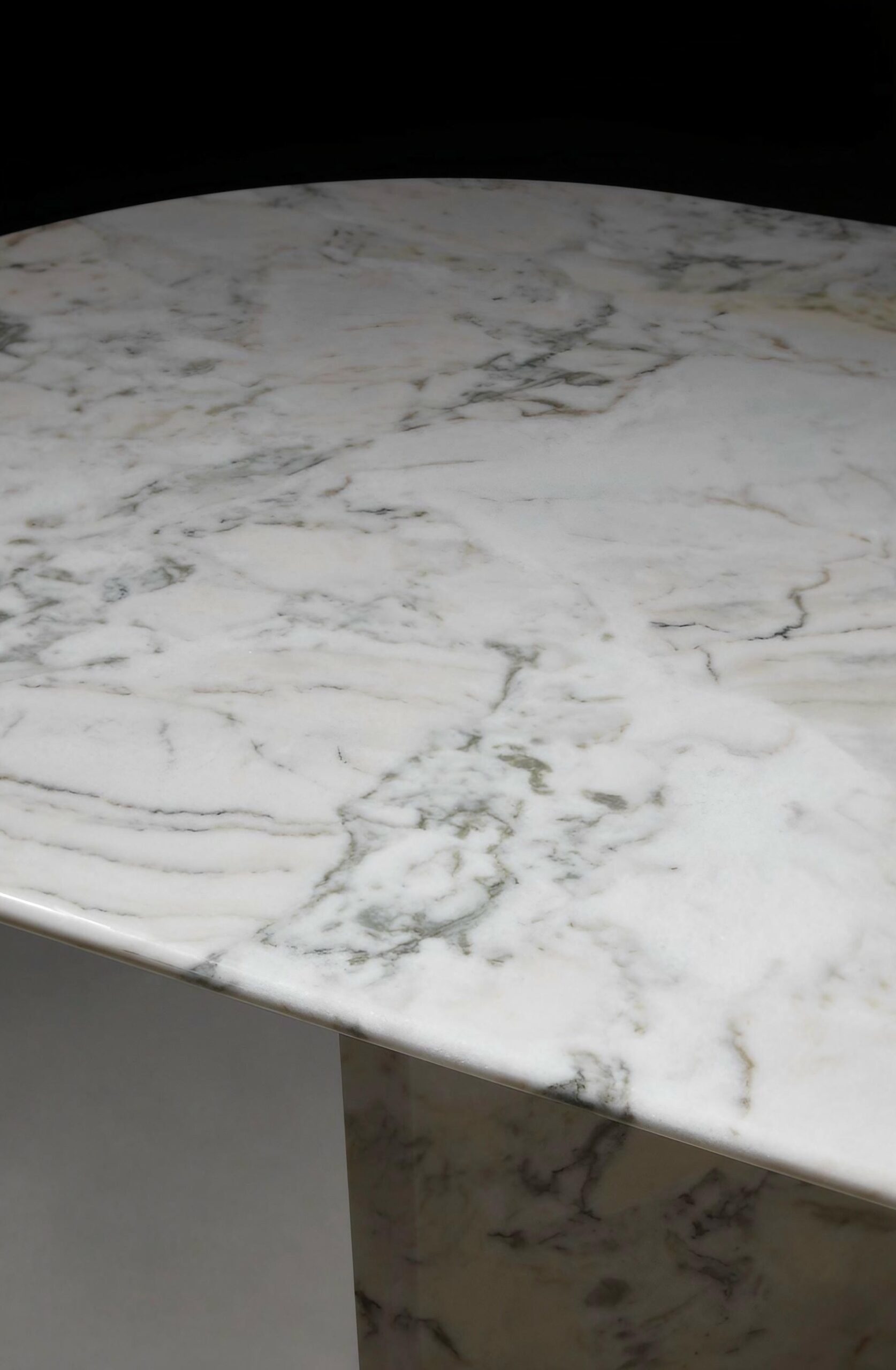 Lamina Oblong Green Marble Dinner Table by Hannes Peer 5