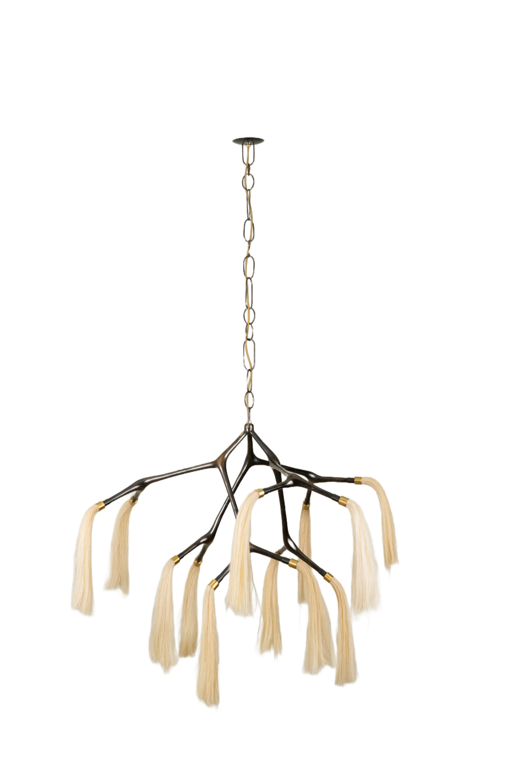 Maratus Horsehair Pendant Lamp by Isabel Moncada 1