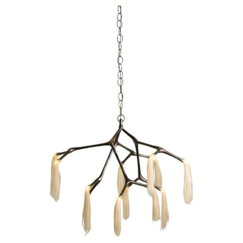 Maratus Horsehair Pendant Lamp by Isabel Moncada 1