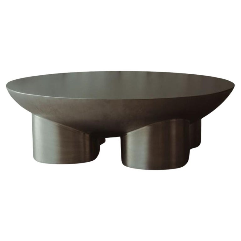 Metate Stainless Steel Coffee Table by David Del Valle 1