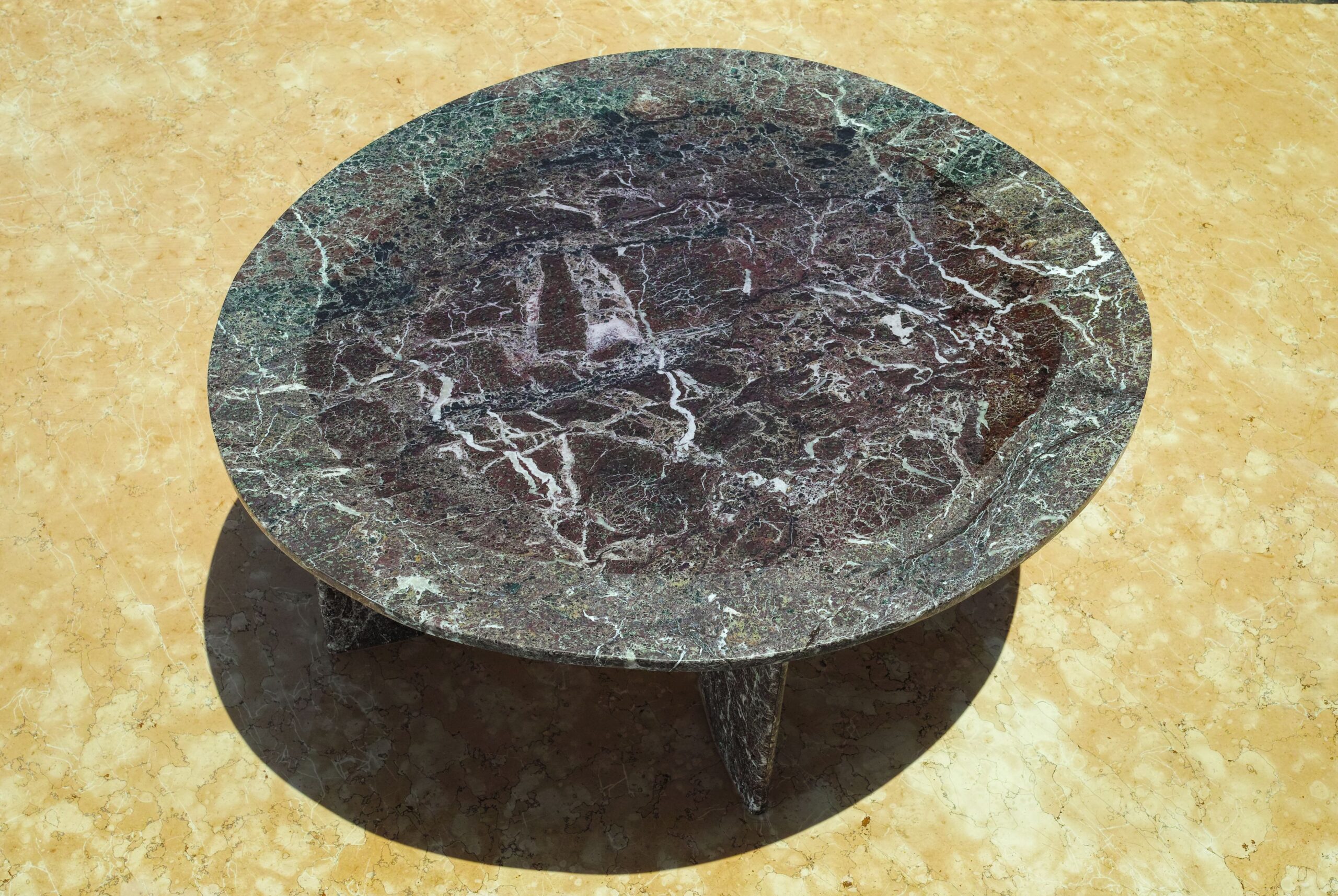Minerals Purple Low Table by Carla Baz 2