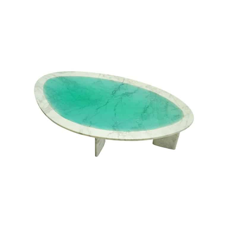 Minerals Turquoise Low Table by Carla Baz 1
