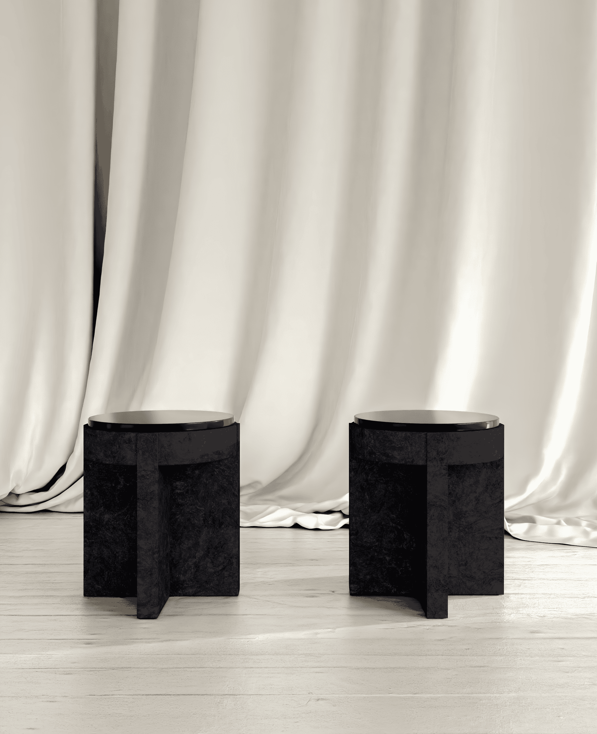 Object 05 Black Seating by Volta 5