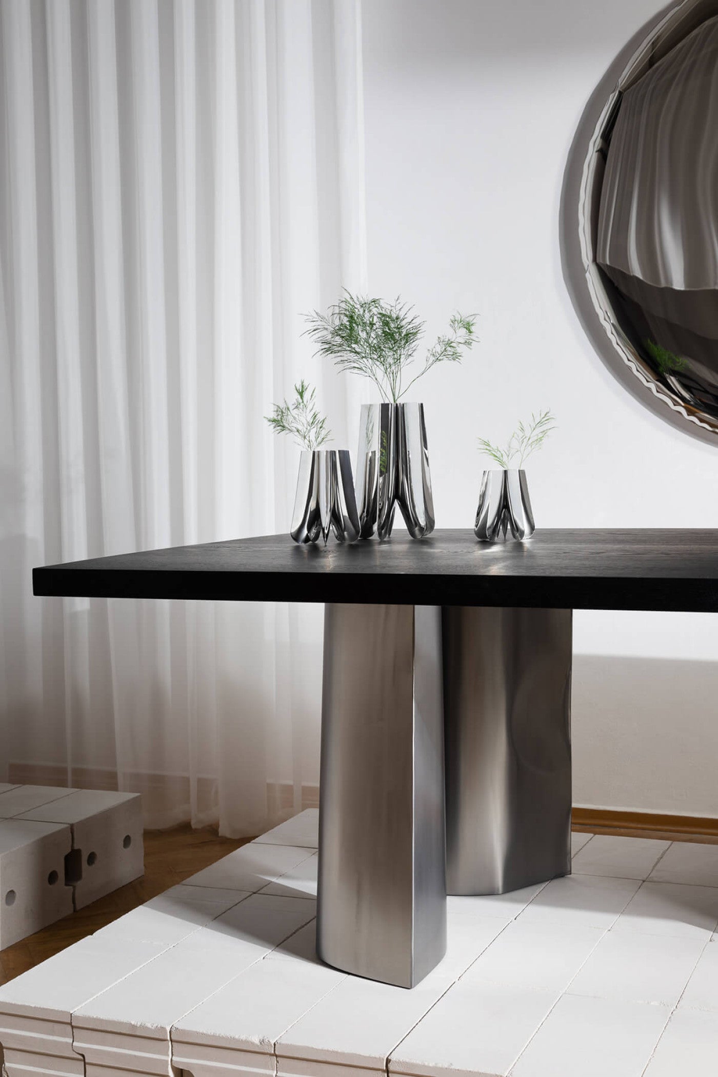 Parova Oak Dining Table by Zieta 6