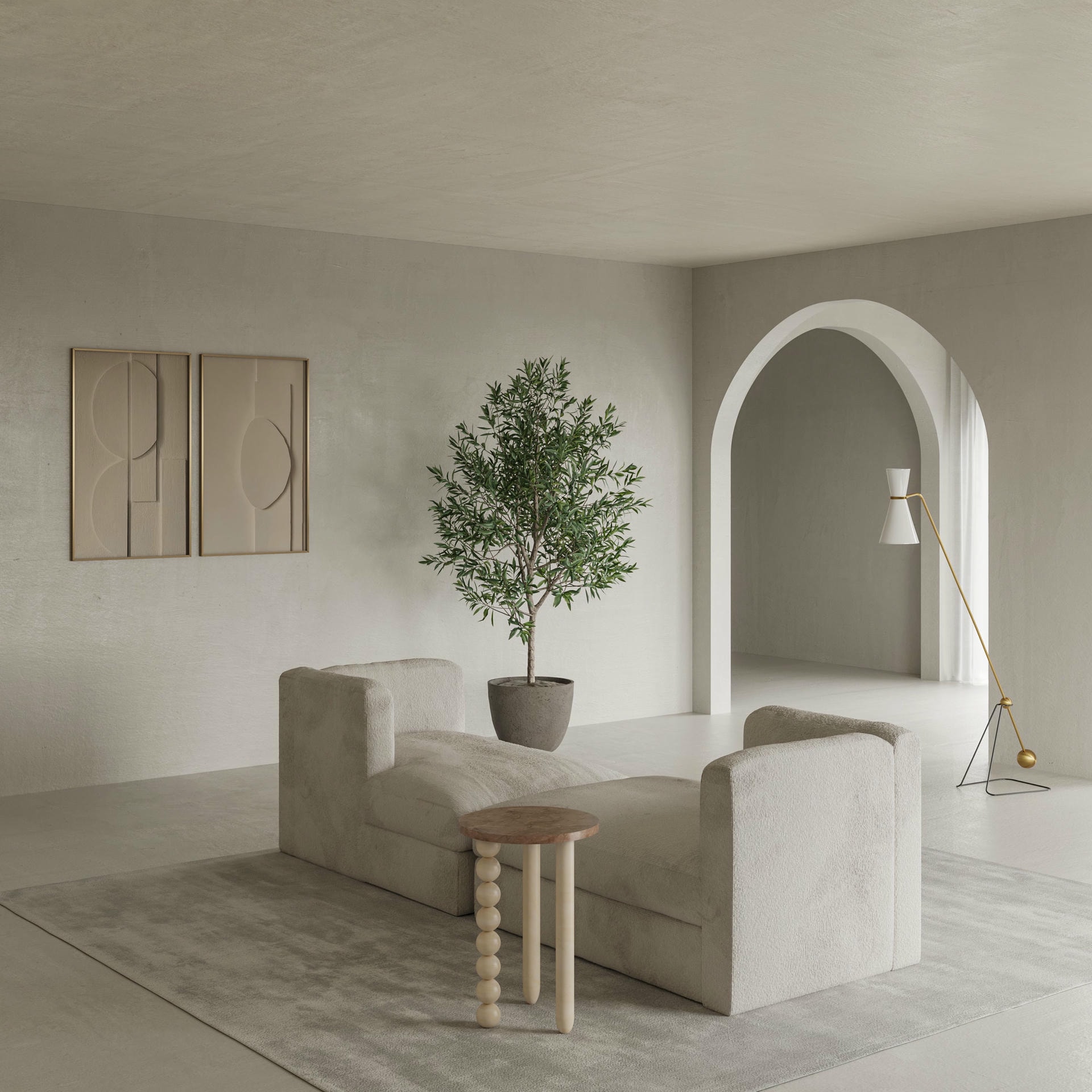 Pescador Medium Side Table by Gabriela Campos 4