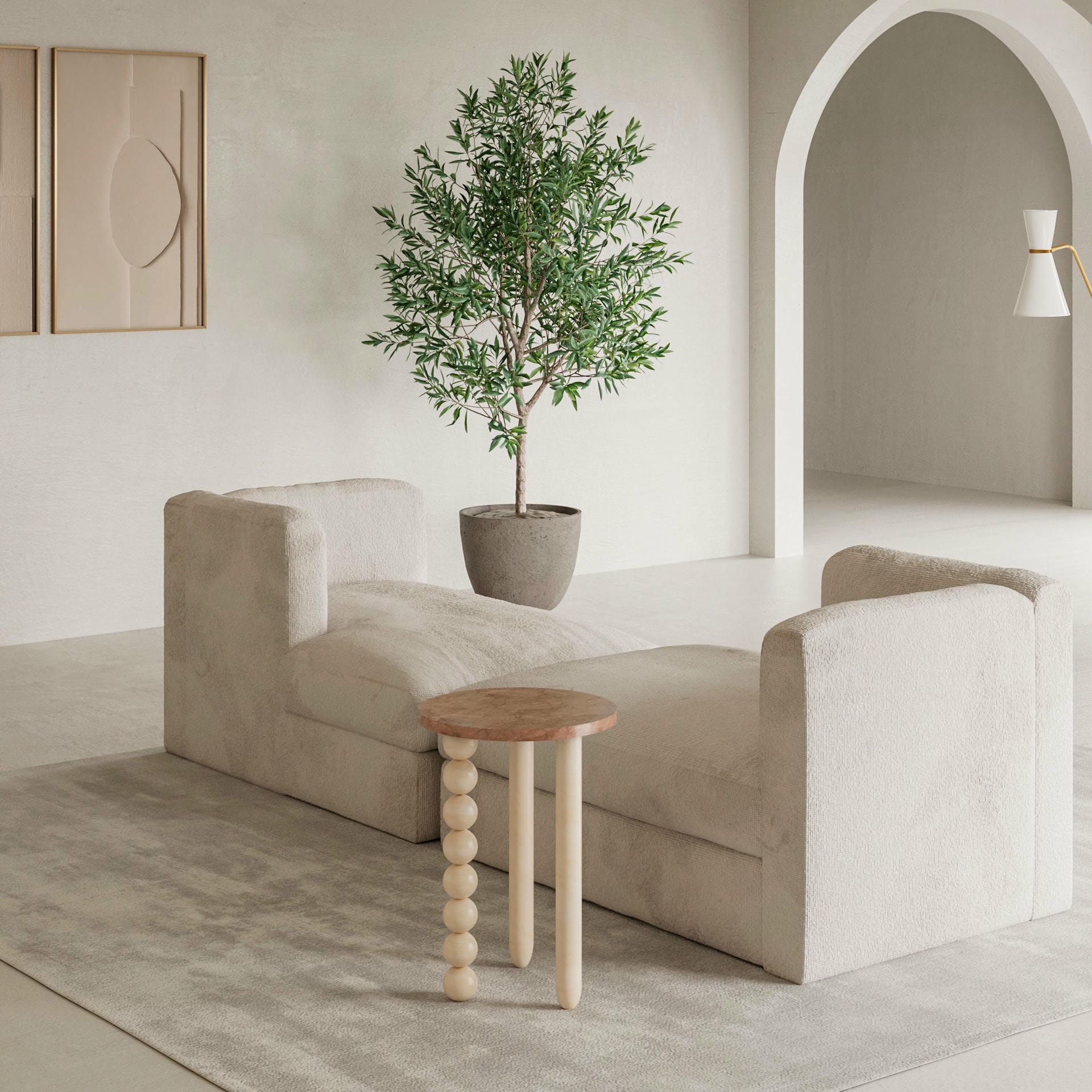 Pescador Small Side Table by Gabriela Campos 4