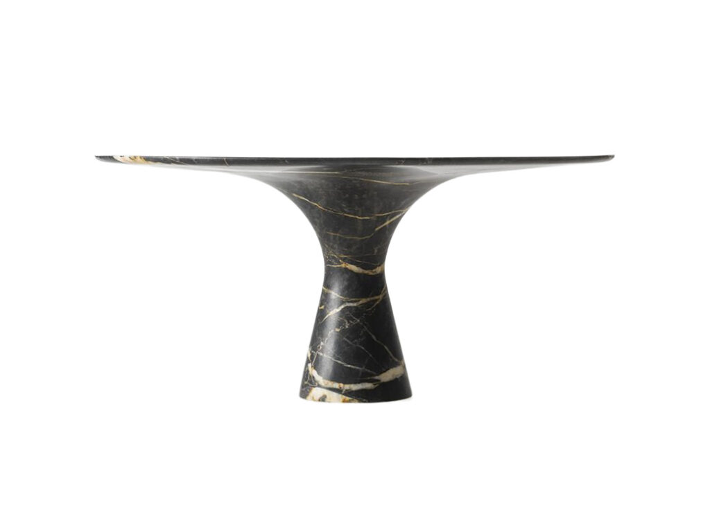 Port Saint Laurent Refined Contemporary Marble Dining Table 25075 1