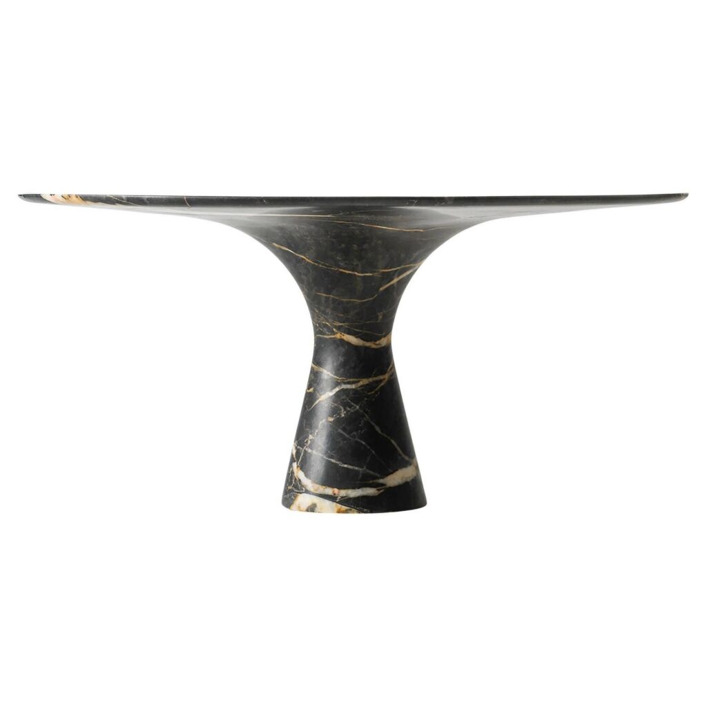 Port Saint Laurent Refined Contemporary Marble Dining Table 25075 1