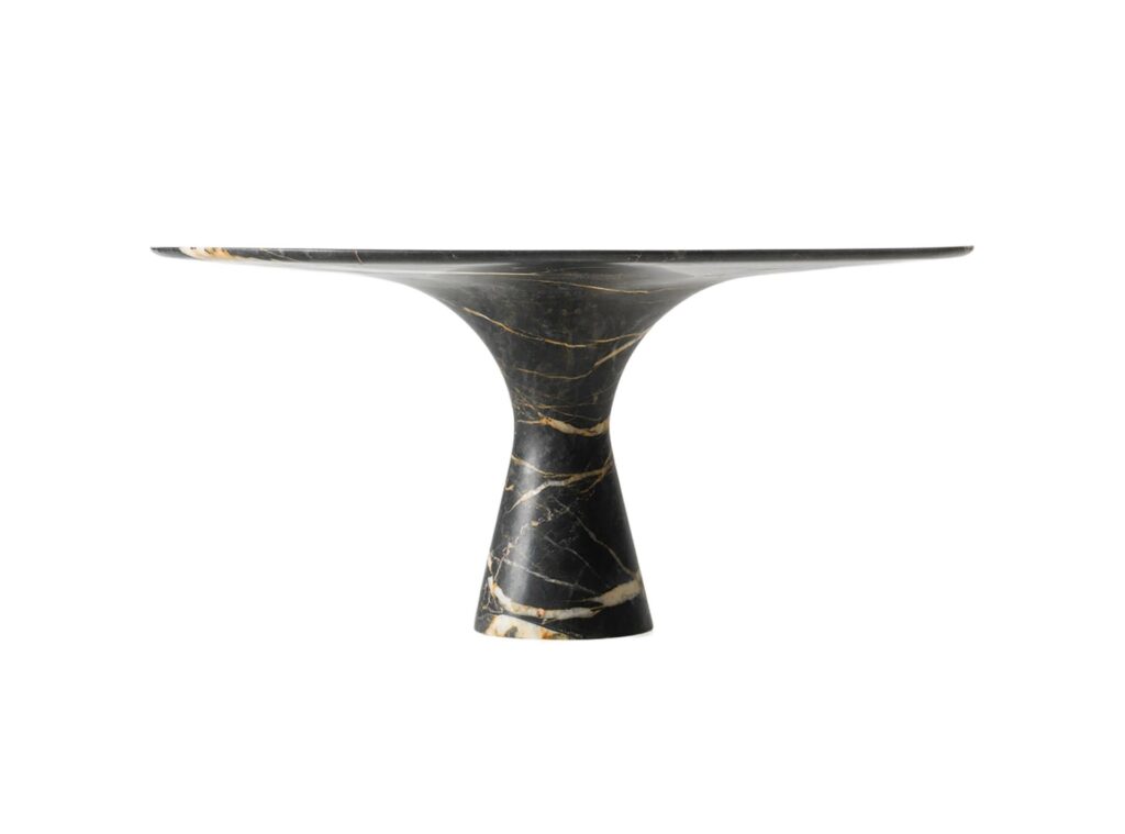 Port Saint Laurent Refined Contemporary Marble Dining Table 25075 1