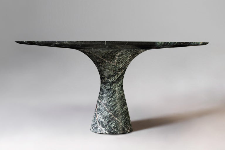 Rosso Lepanto Contemporary Oval Marble Dining Table 29075 14