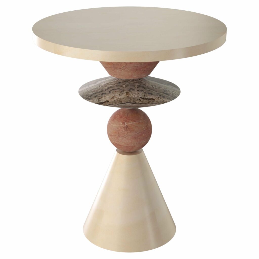 Senhorita Medium Side Table by Gabriela Campos 1