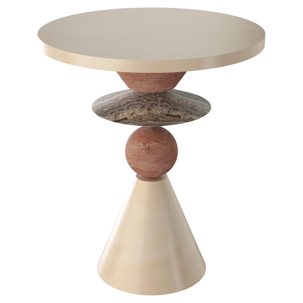 Senhorita Medium Side Table by Gabriela Campos 1