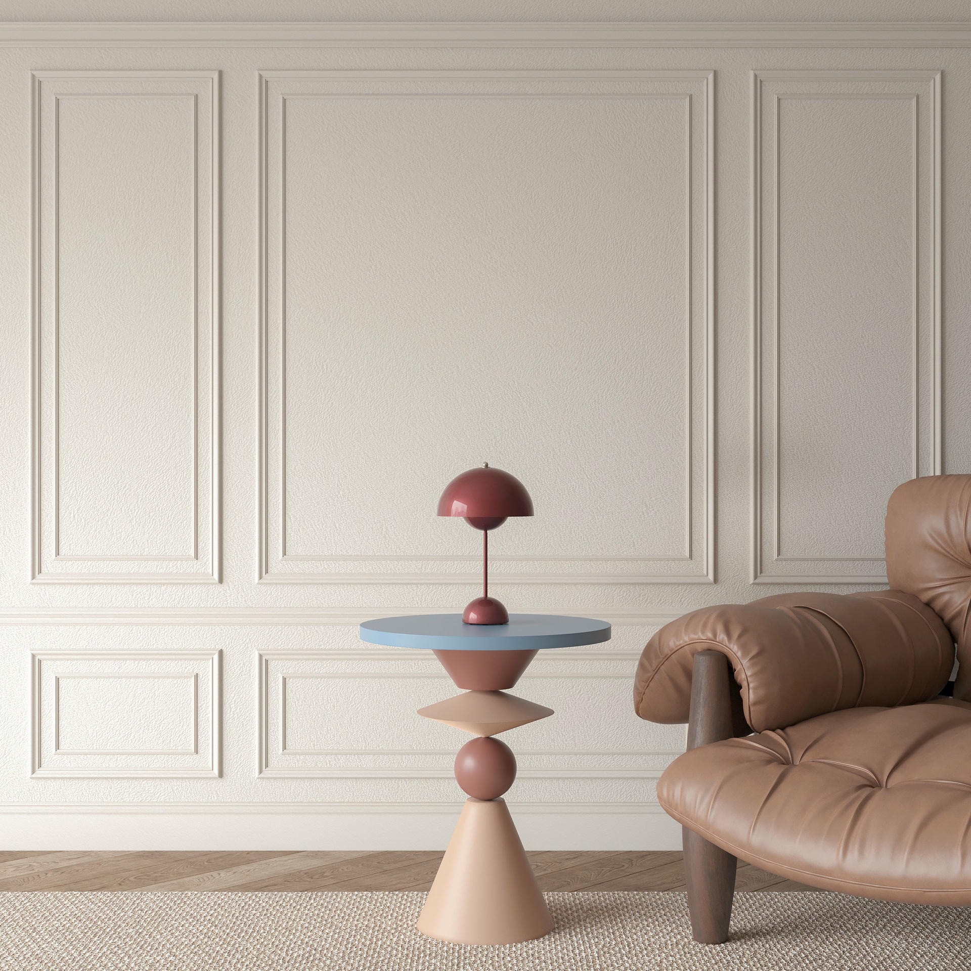 Senhorita Medium Side Table by Gabriela Campos 10