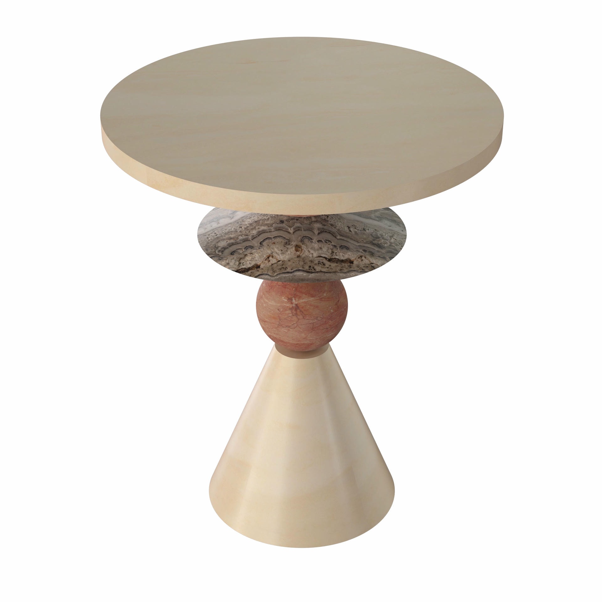 Senhorita Medium Side Table by Gabriela Campos 4
