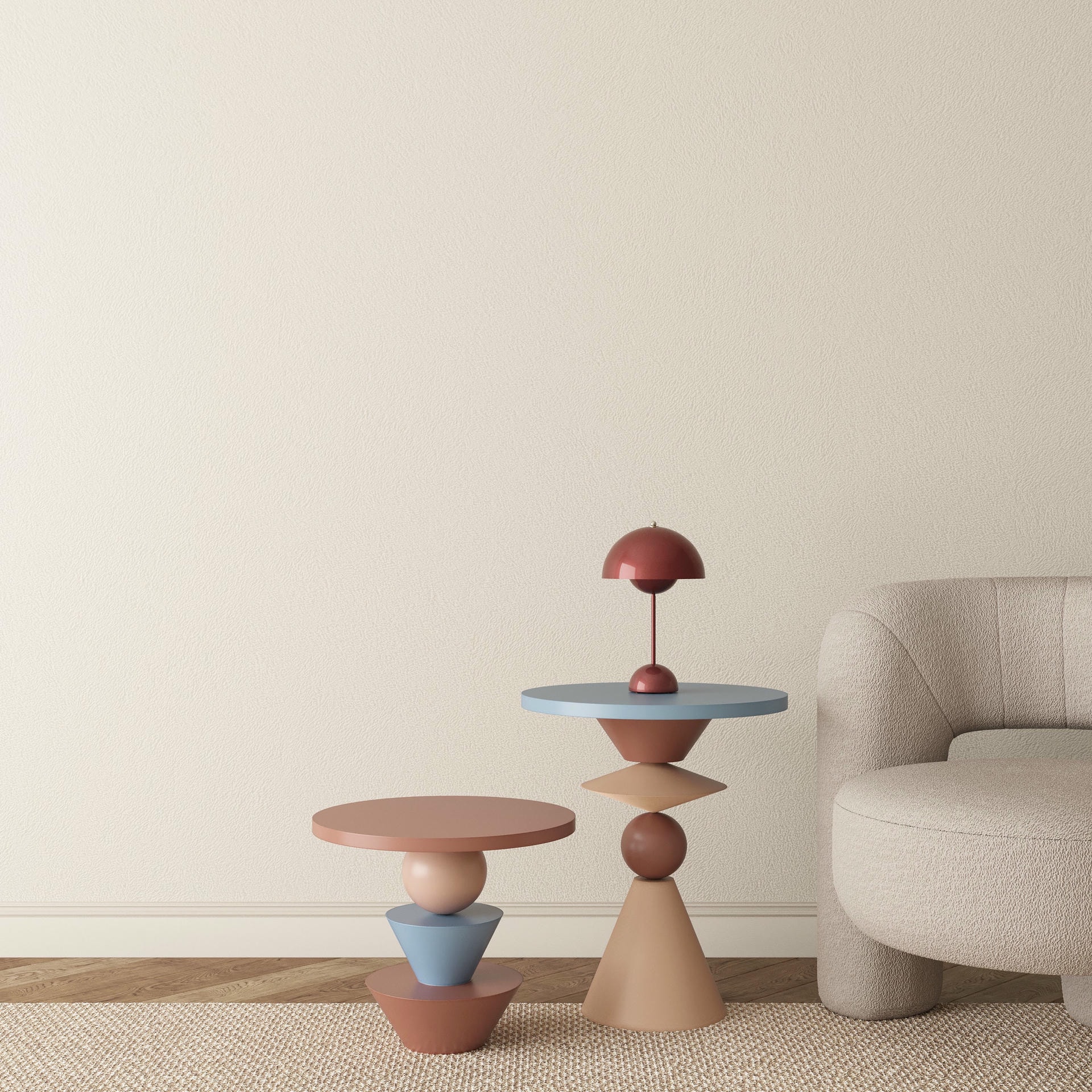 Senhorita Medium Side Table by Gabriela Campos 7