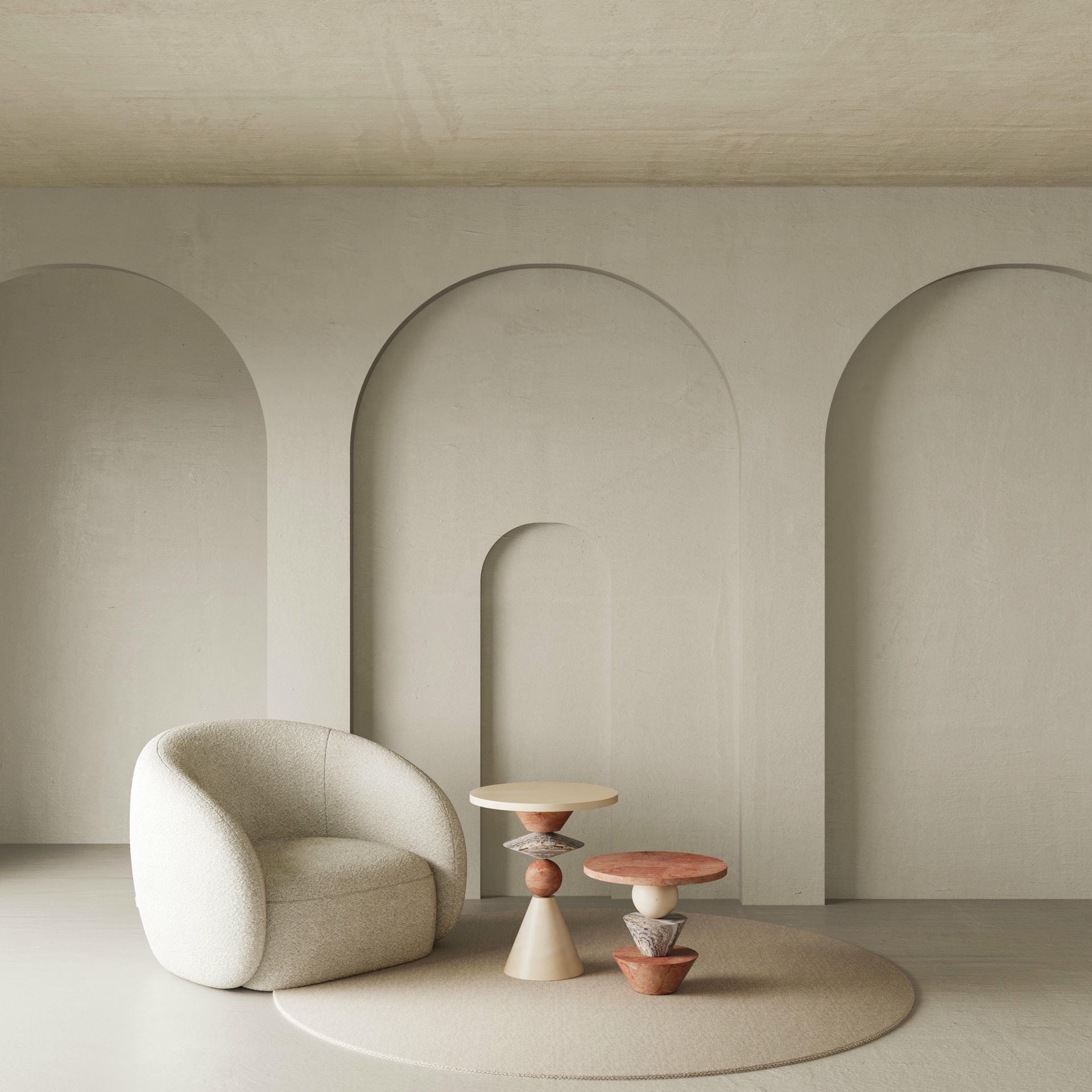 Senhorita Small Side Table by Gabriela Campos 3