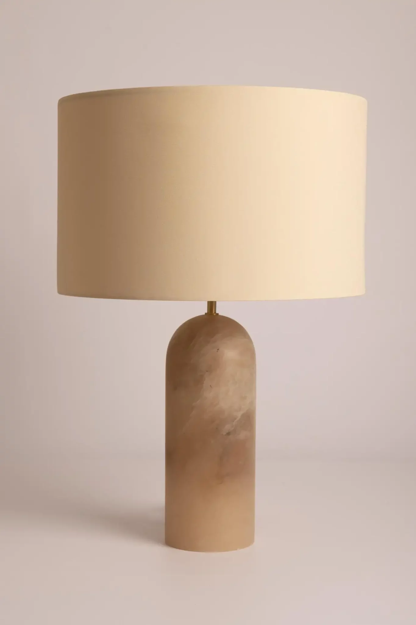 Tobacco Alabaster Pura Table Lamp by Simone Marcel 10
