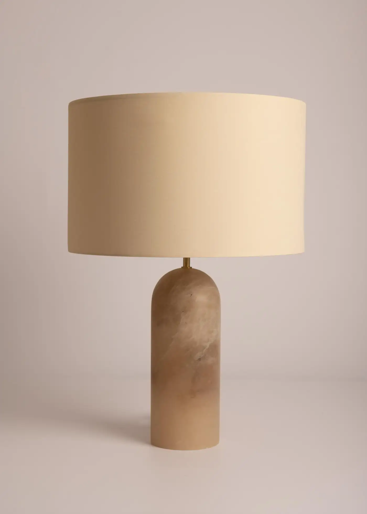 Tobacco Alabaster Pura Table Lamp by Simone Marcel 5