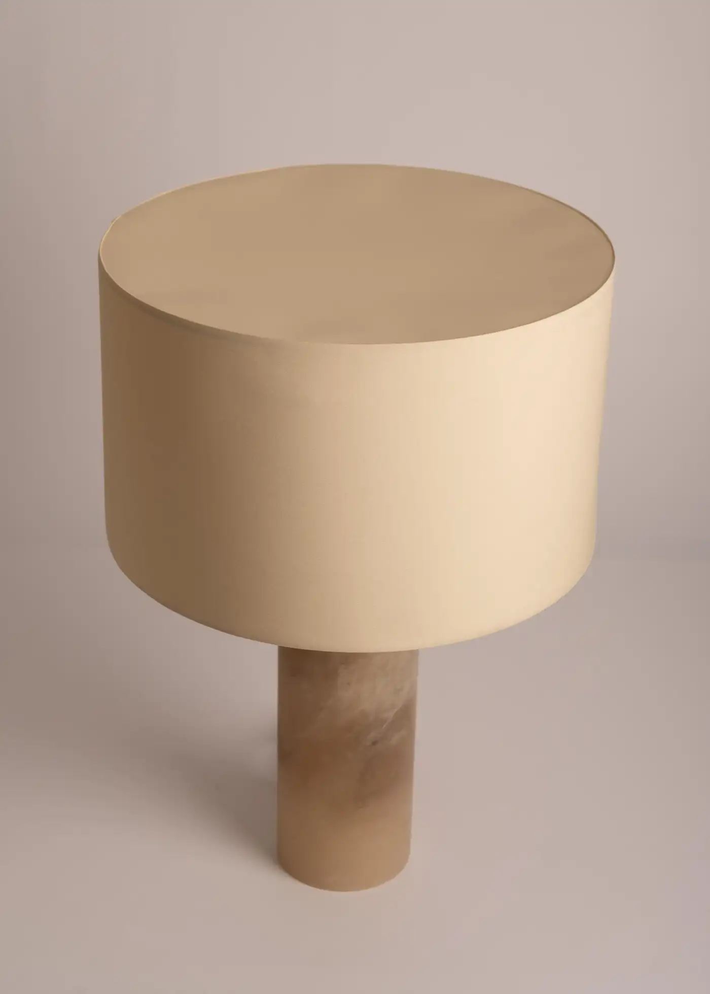 Tobacco Alabaster Pura Table Lamp by Simone Marcel 7