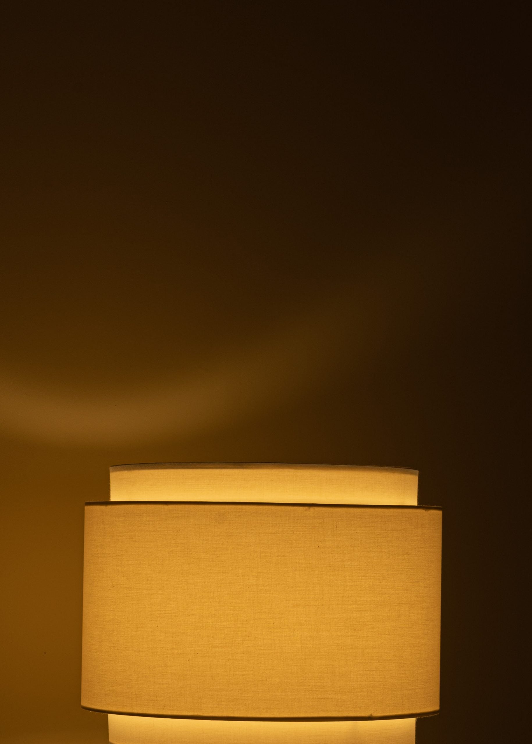 Walnut Fluta Duoble Table Lamp by Simone Marcel 3