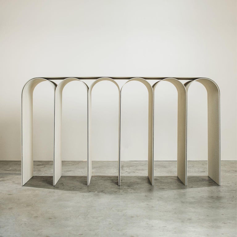 White Arch Console by Pietro Franceschini 4
