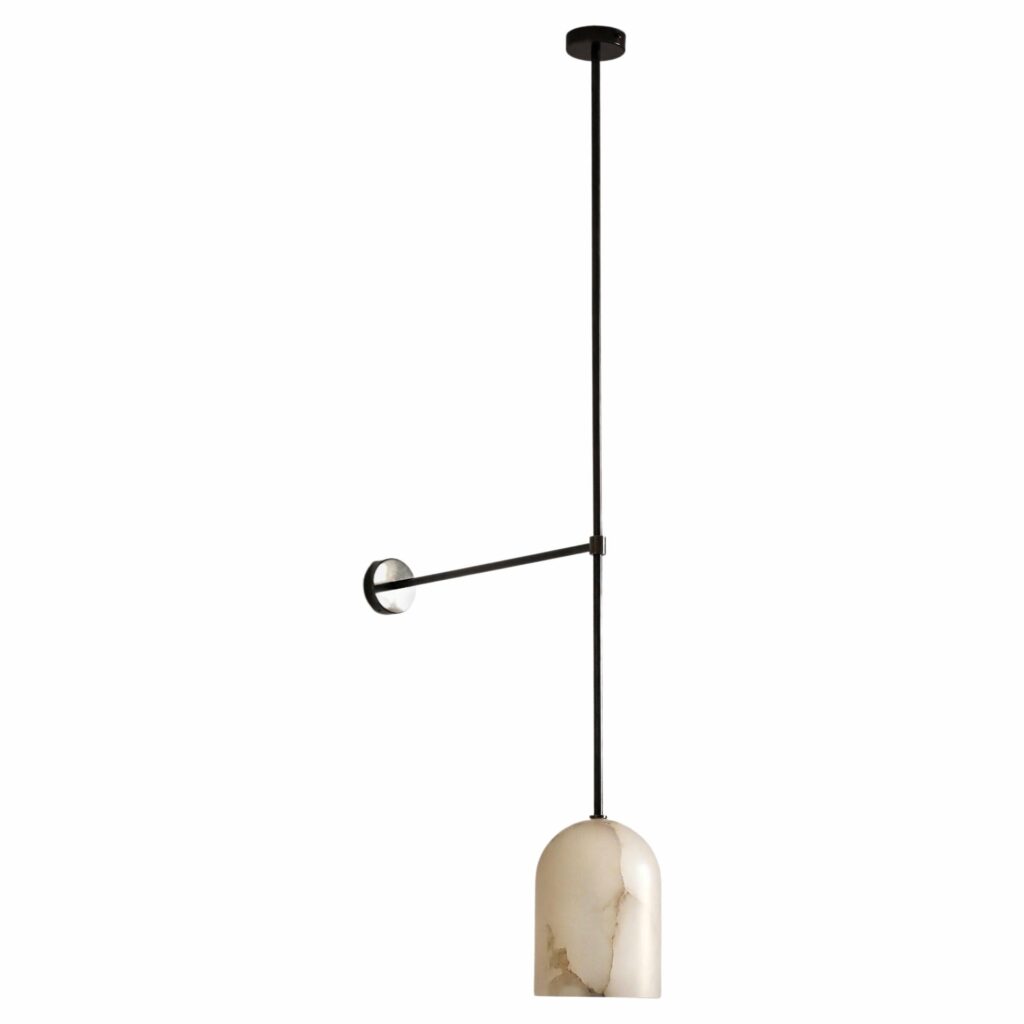 Belfry Arm Custom Alabaster Pendant by Contain 1
