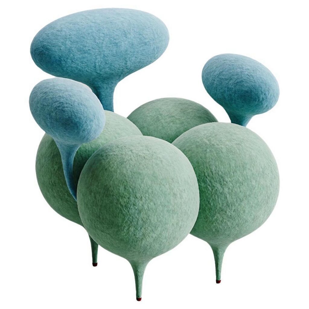 Inflated Ass Chair by Taras Yoom 1